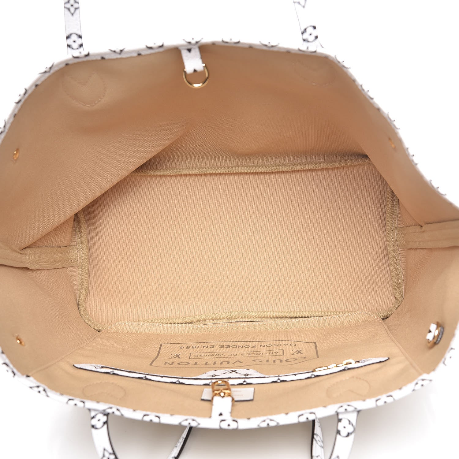 Louis Vuitton Monogram Giant Neverfull MM Kaki 5 of 10