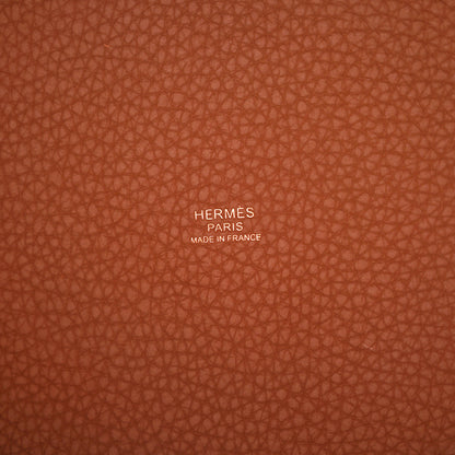 Hermes Taurillon Clemence Picotin Lock 22 MM Gold 6 of 11
