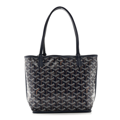 Goyard Goyardine Reversible Mini Anjou Navy 1 of 17