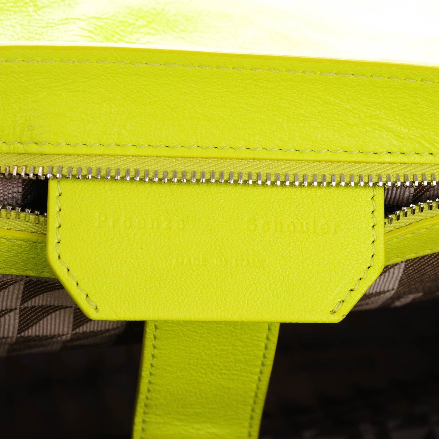 Lambskin Medium PS1 Satchel Sulfur