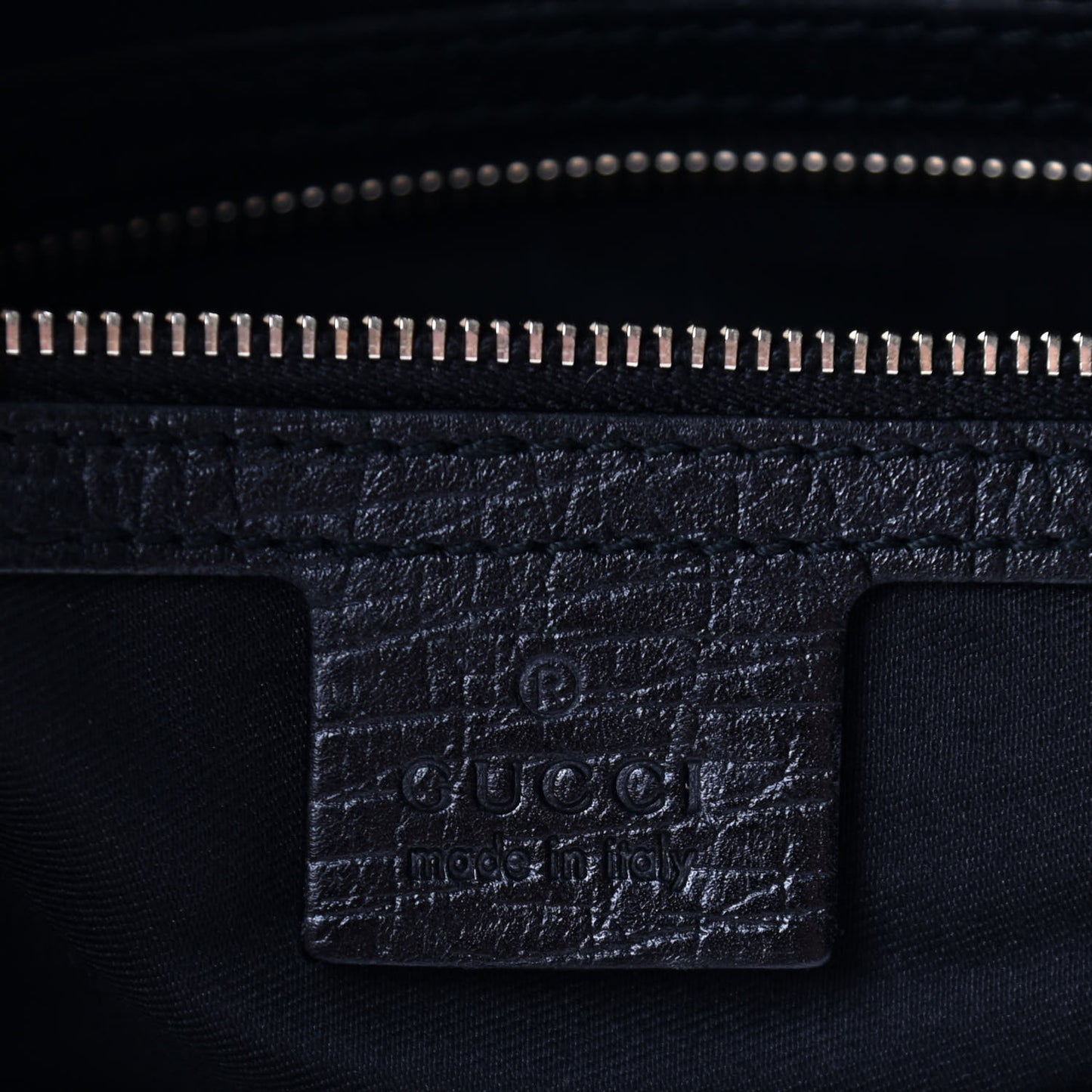 Monogram Large Horsebit Web Hobo Black