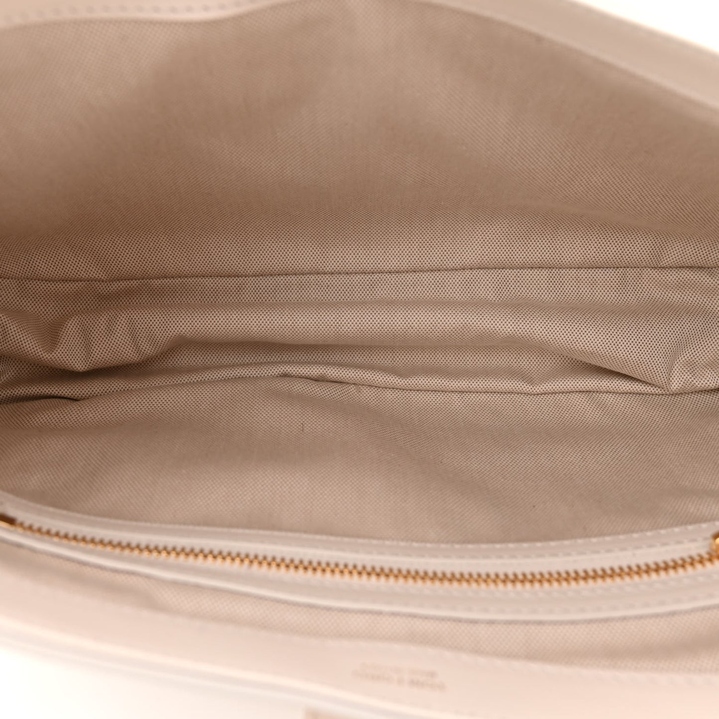 Pebbled Calfskin Monarch Hobo Bag Chalk