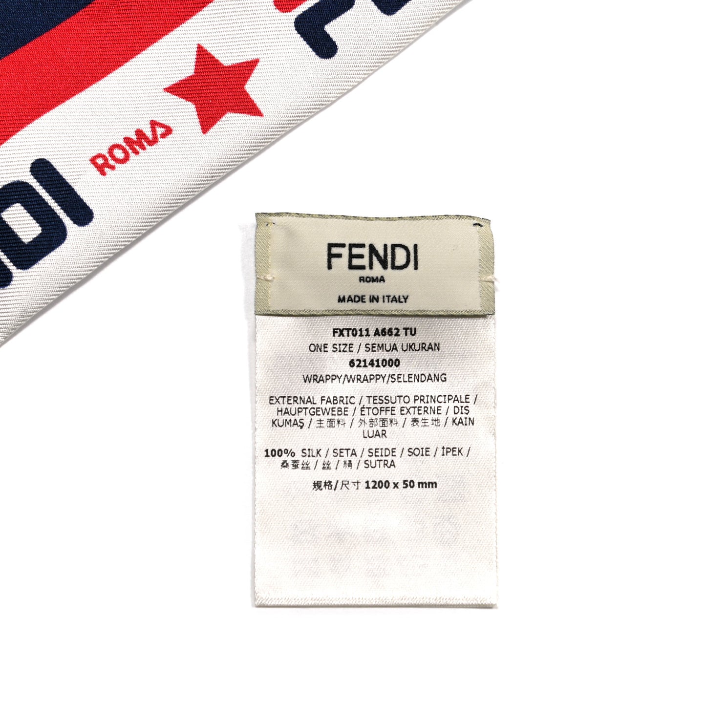 X FILA Silk Wrappy Bandeau Nebula White Blueberry