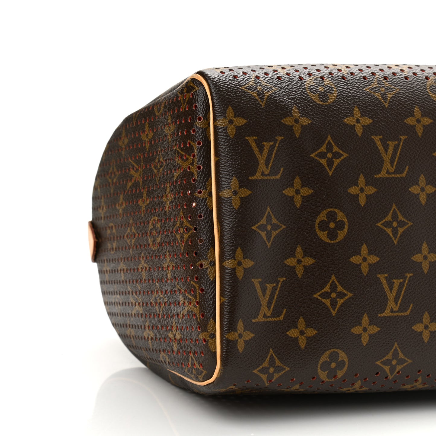 Monogram Perforated Speedy 30 Orange
