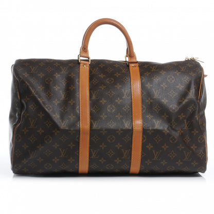 Louis Vuitton Monogram Keepall 50 Luggage 1 of 9