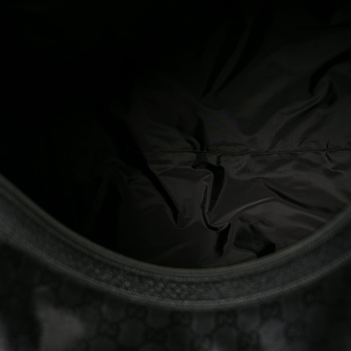 Crystal Monogram Web Large Duffle Bag Black