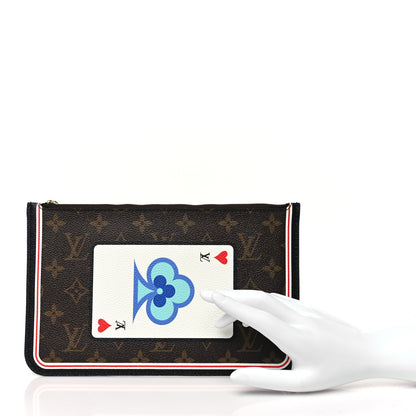 Louis Vuitton Monogram Game On Neverfull MM Pochette 2 of 6