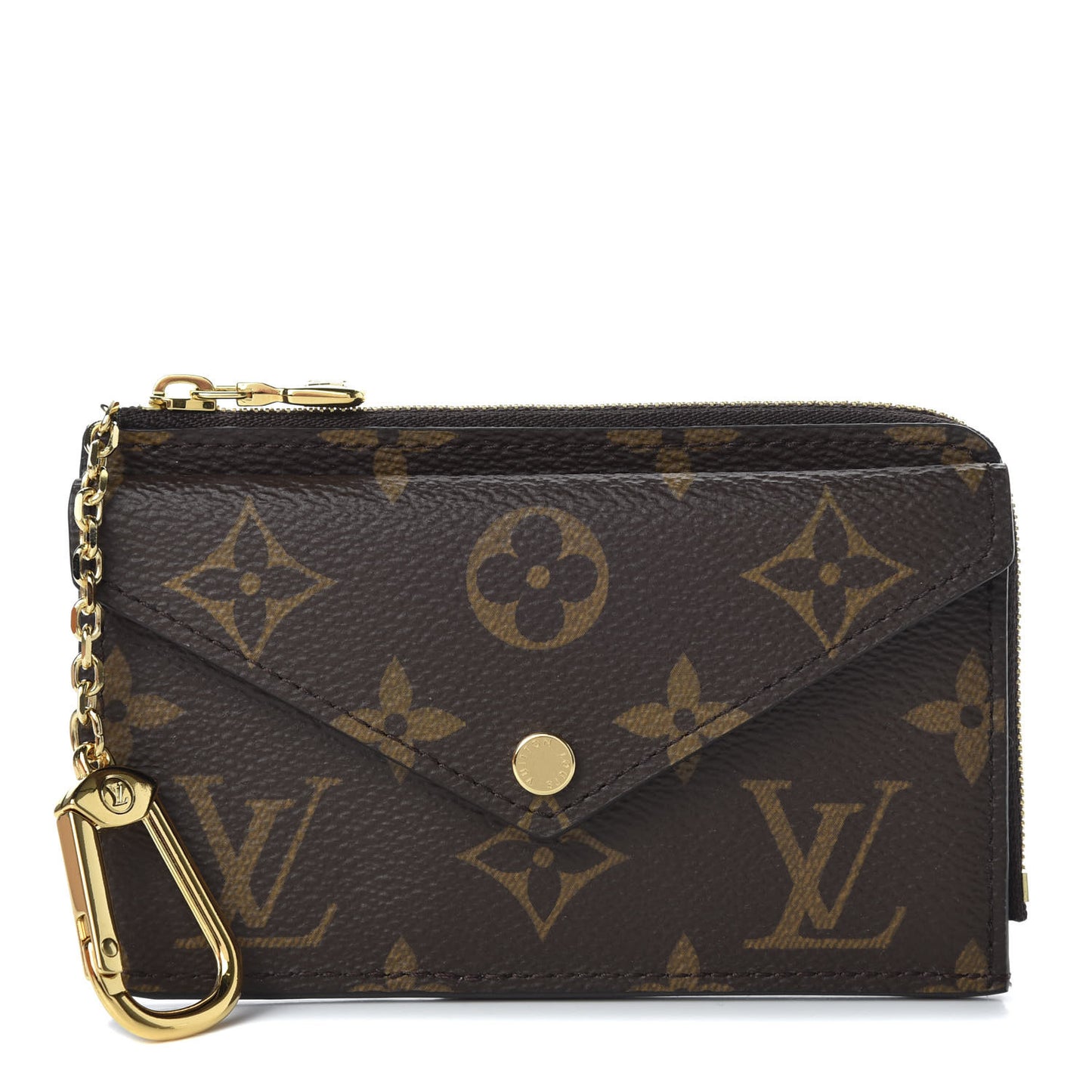 Monogram Recto Verso Card Holder Black