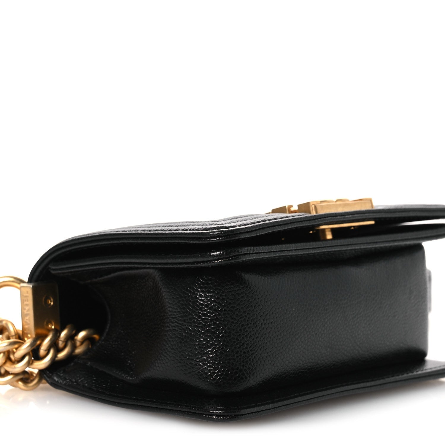 Chanel Caviar Quilted Mini Boy Flap Black 9 of 11