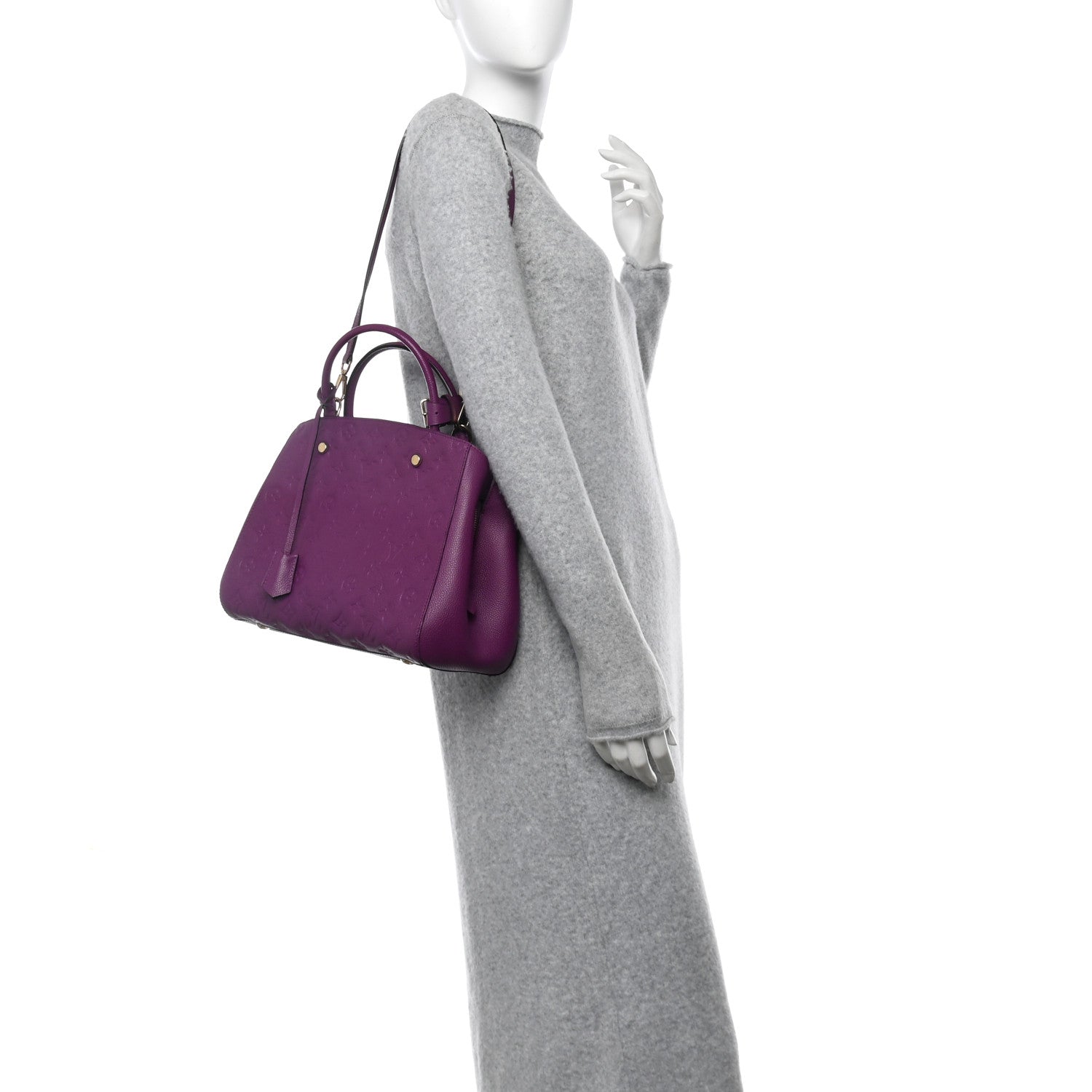 Louis Vuitton Empreinte Montaigne MM Amethyste 2 of 14
