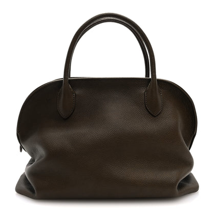 The Row Grained Saddle Calfskin Agnes Bag Truffle 1 of 10