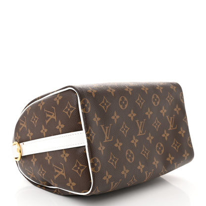 Louis Vuitton Monogram LV Match Speedy Bandouliere 25 White 6 of 17