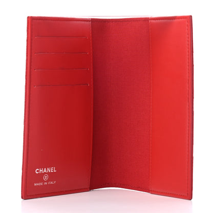 Chanel Caviar Quilted Passport Holder Red 4 of 4