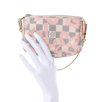 Louis Vuitton Damier Azur Tahitienne Mini Pochette Accessories 2 of 11