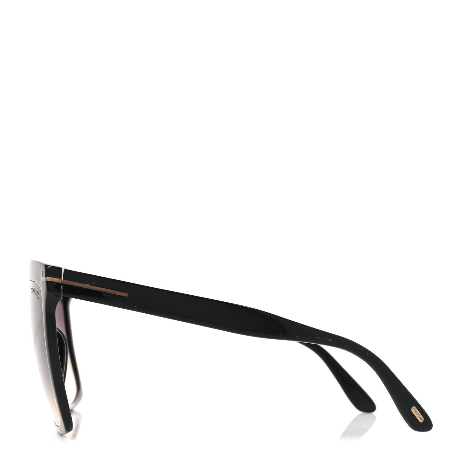 Tom Ford Acetate Sabrina-02 Square Sunglasses TF764 Black 3 of 7