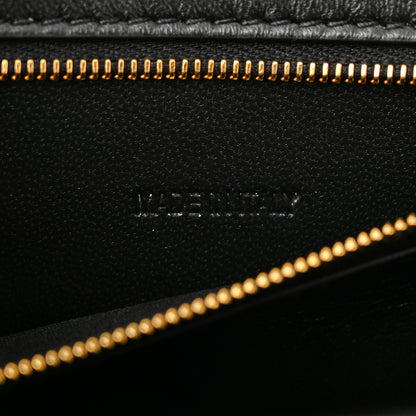 Balenciaga Shiny Box Calfskin Small Hourglass Top Handle Bag Black 7 of 10