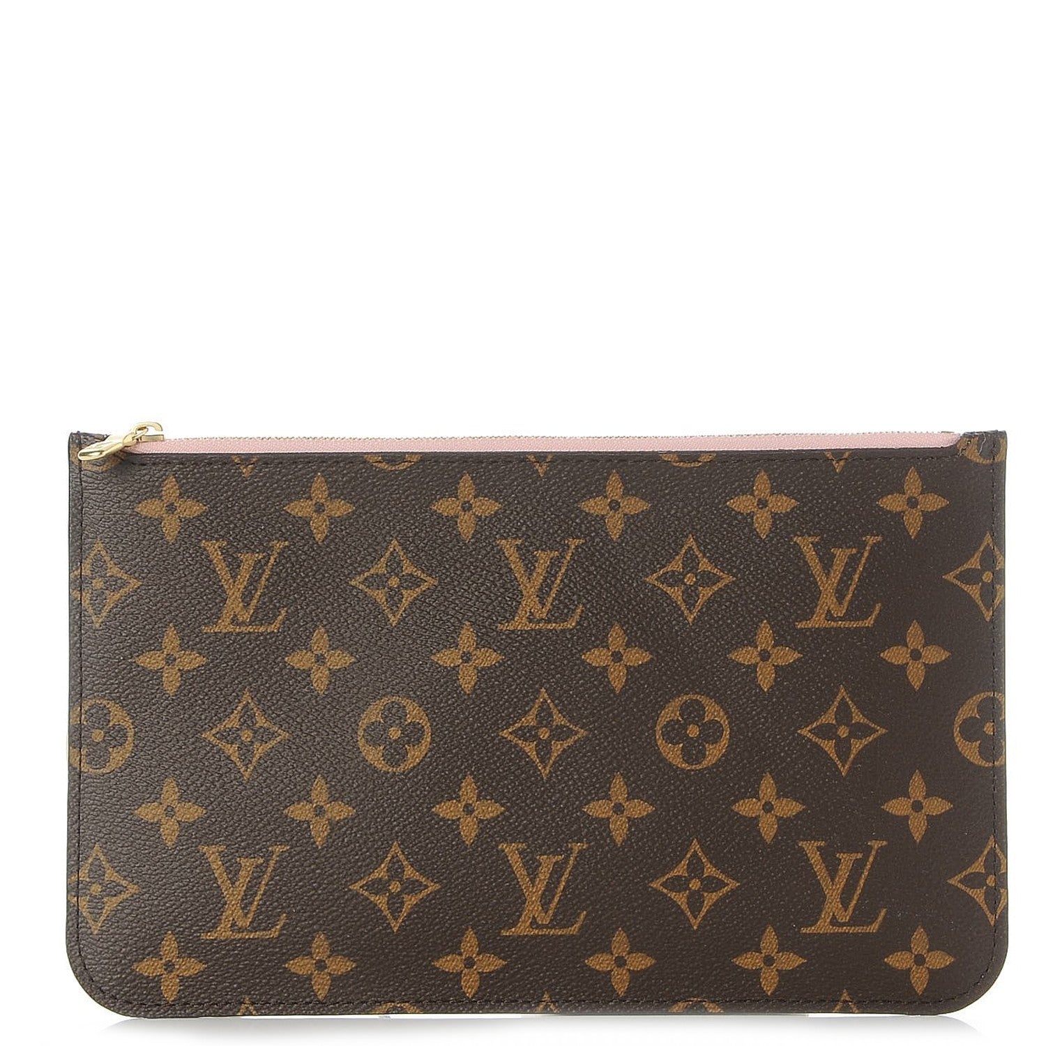 Louis Vuitton Monogram Neverfull MM GM Pochette Rose Ballerine 1 of 8
