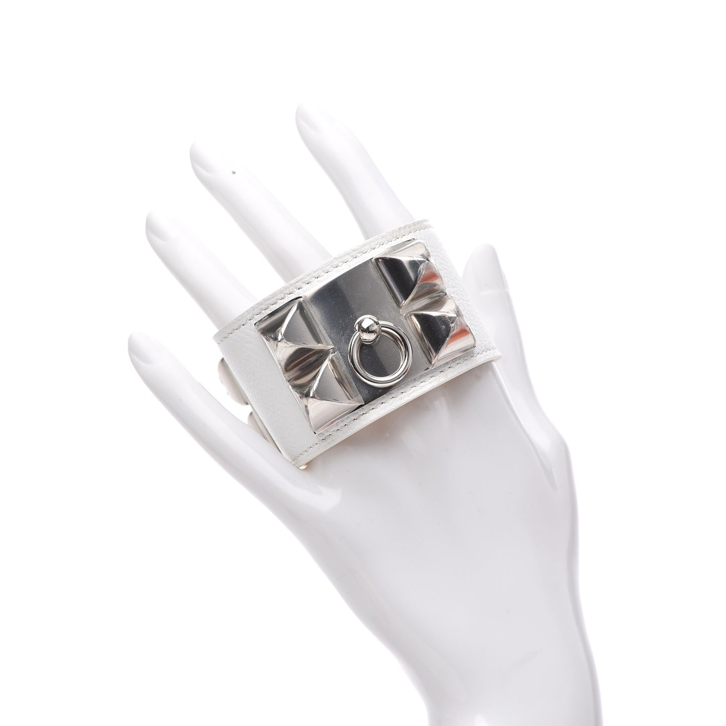 Epsom Collier de Chien CDC Bracelet S White