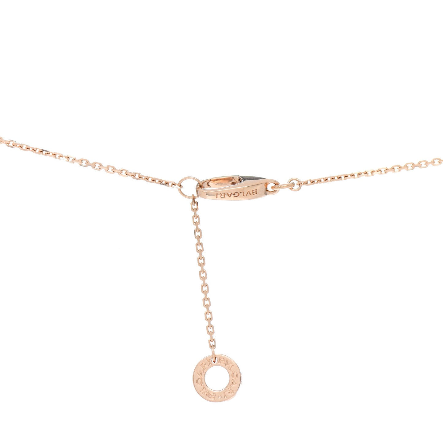 18K Rose Gold Diamond Coral Divas' Dream Pendant Necklace