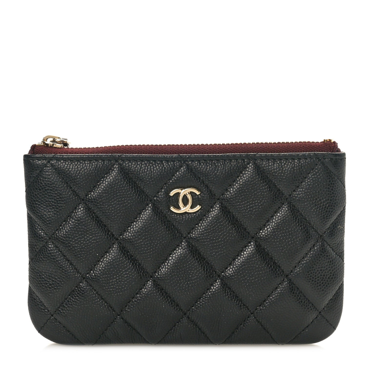 Chanel Caviar Quilted Small Pouch Black 1 of 8