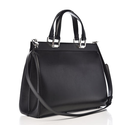 Gucci Smooth Calfskin Medium Zumi Top Handle Bag Black 3 of 12