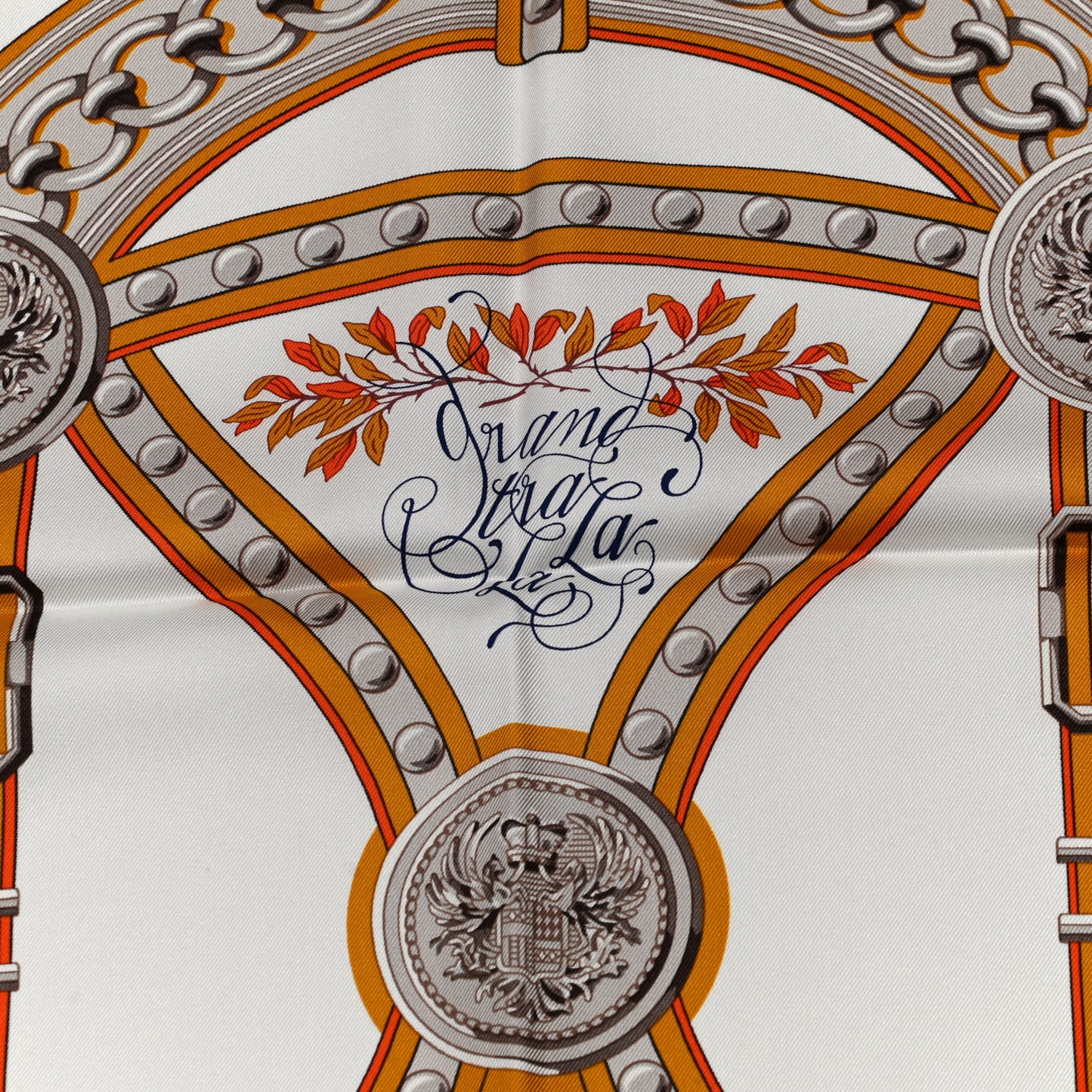 Silk Twill Grand Tralala 90 White Caramel Miel