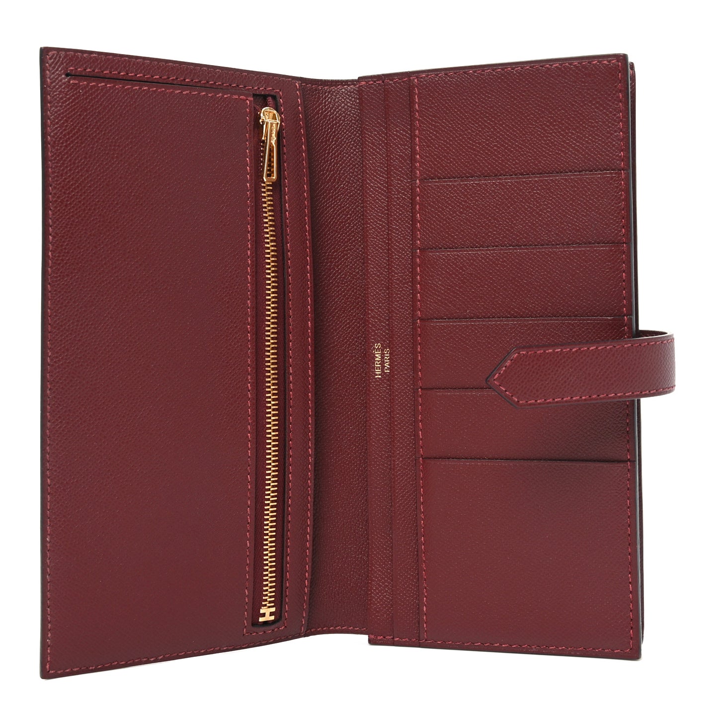 Epsom Bearn Gusset Wallet Rouge H