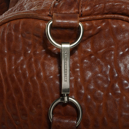 Alexander Wang Pebbled Lambskin Rocco Brown w Antique Silver Hardware 7 of 7