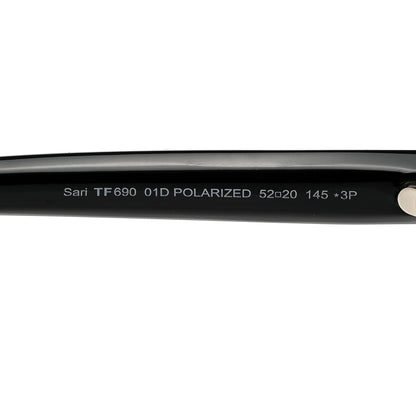 Tom Ford Square Sari TF690 Sunglasses Black 5 of 8