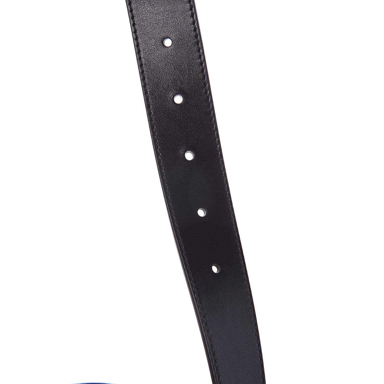 Gucci Plutone Calfskin Double G 30mm Belt 95 38 Black 4 of 5