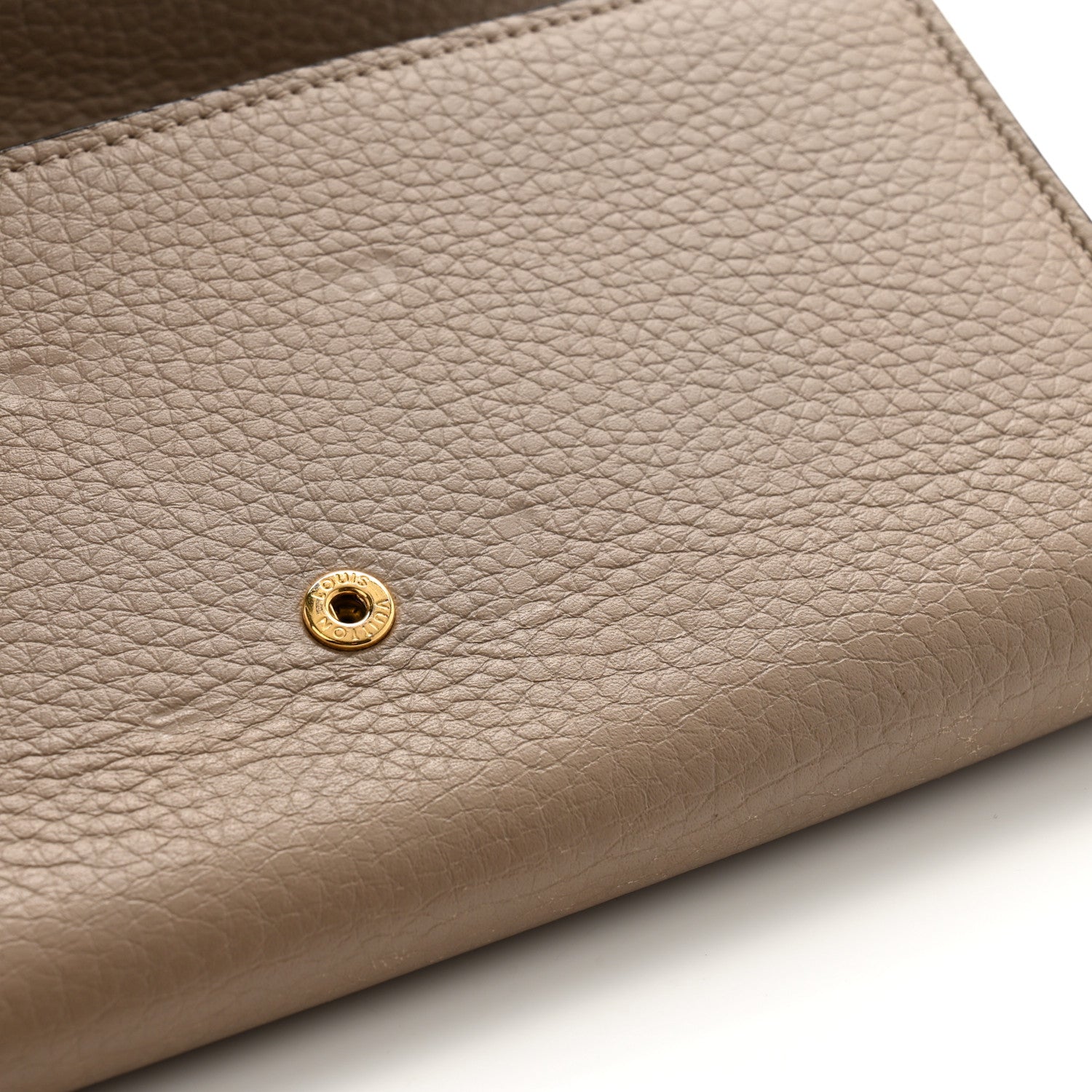 Louis Vuitton Taurillon Capucines Wallet Galet 10 of 12