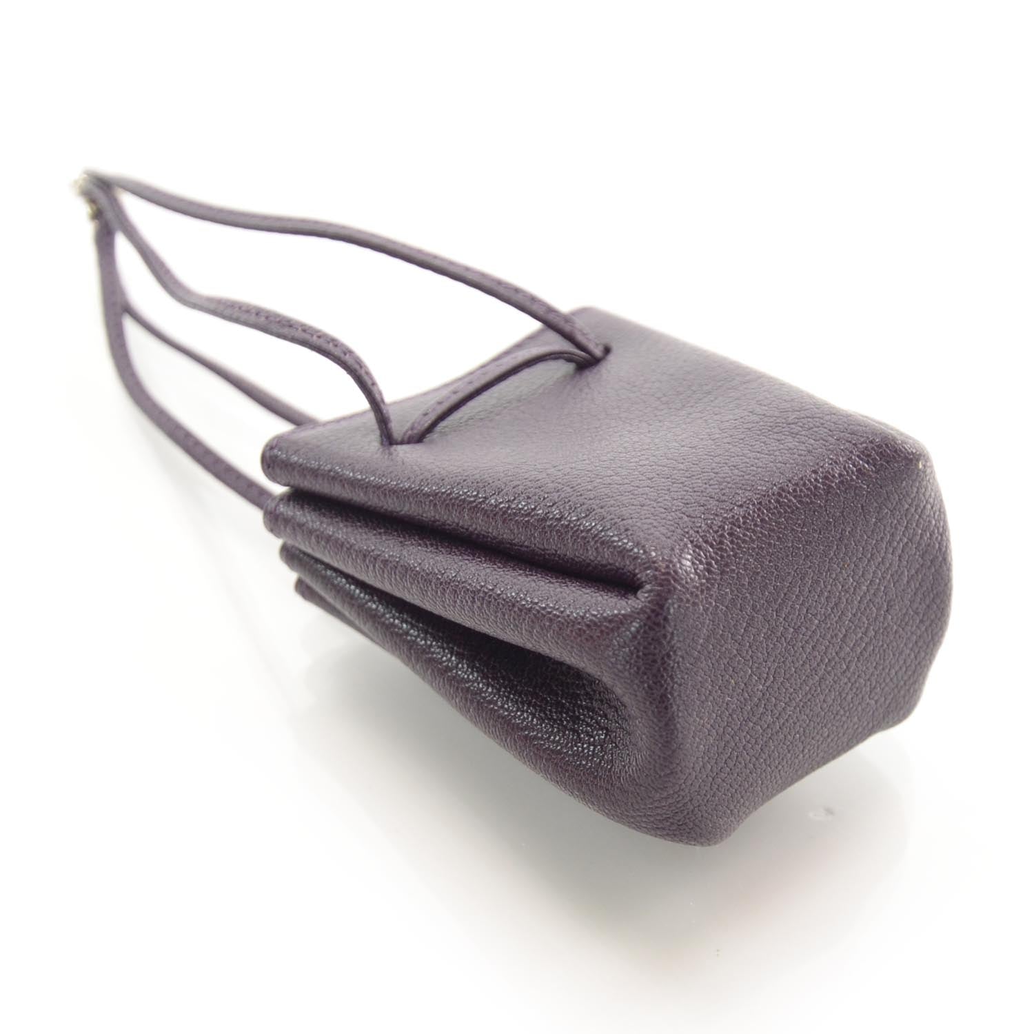 Hermes Clemence Vespa Pouch Raisin 4 of 6