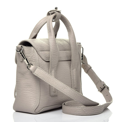 3.1 Phillip Lim Textured Calfskin Mini Pashli Satchel Feather 4 of 10