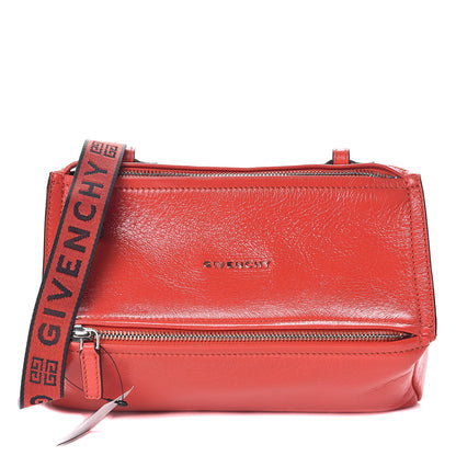 Givenchy Patent Lambskin 4G Mini Pandora Pop Red 1 of 8