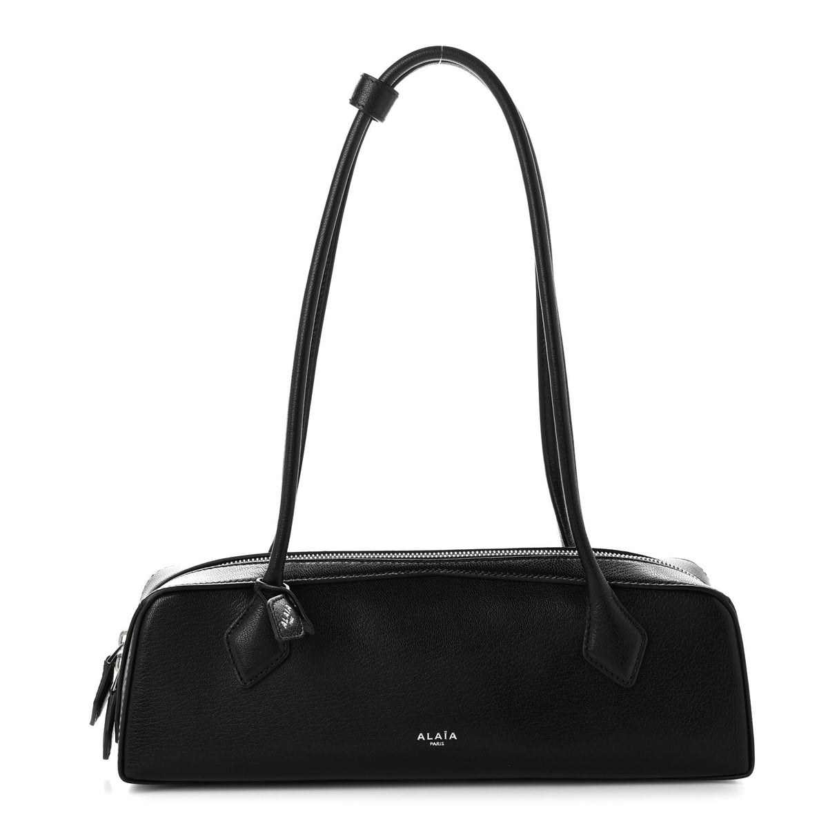Alaia Shiny Goatskin Medium Le Teckel Bag Black 1 of 8