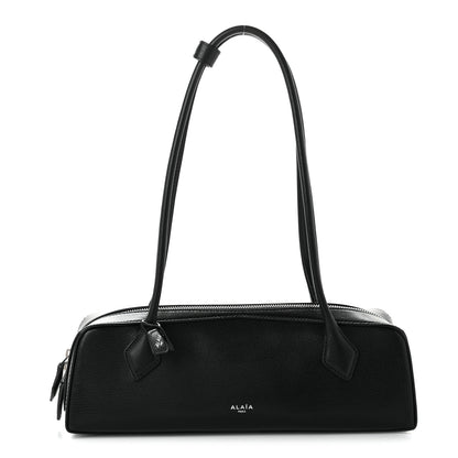 Alaia Shiny Goatskin Medium Le Teckel Bag Black 1 of 8