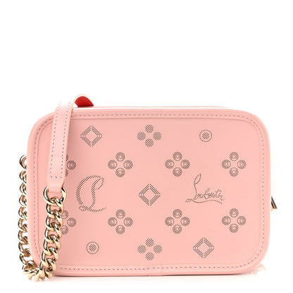 Christian Louboutin Calfskin Small Radioloubi Pink 1 of 10