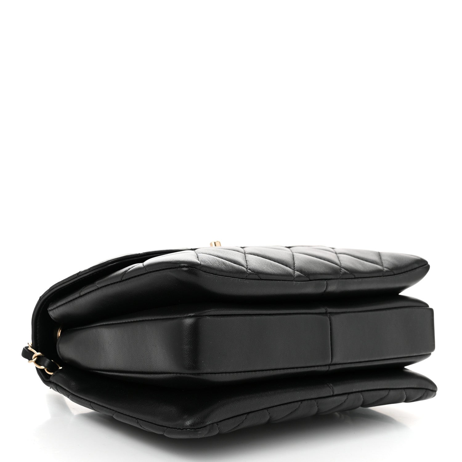 Chanel Lambskin Quilted Small Trendy CC Dual Handle Flap Bag Black 4 of 10