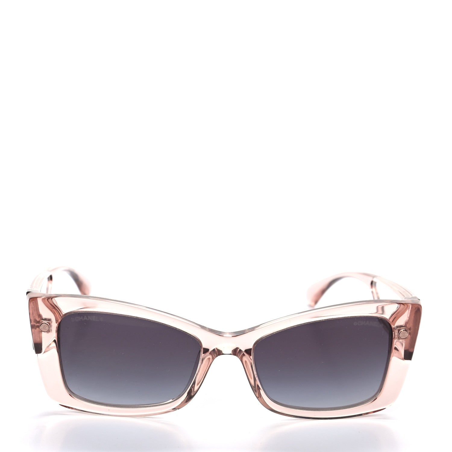 Chanel Acetate CC Rectangle Sunglasses 5430 Pink 2 of 9