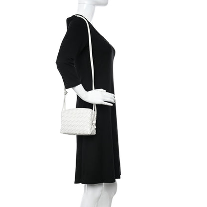 Bottega Veneta Nappa Intrecciato Mini Loop Camera Bag White 2 of 10
