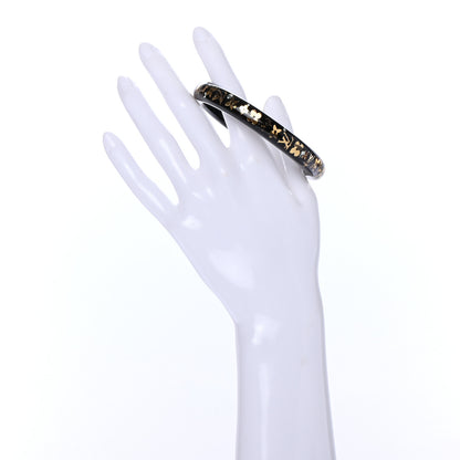 Louis Vuitton Resin Swarovski Medium Inclusion Bracelet PM Black 2 of 4