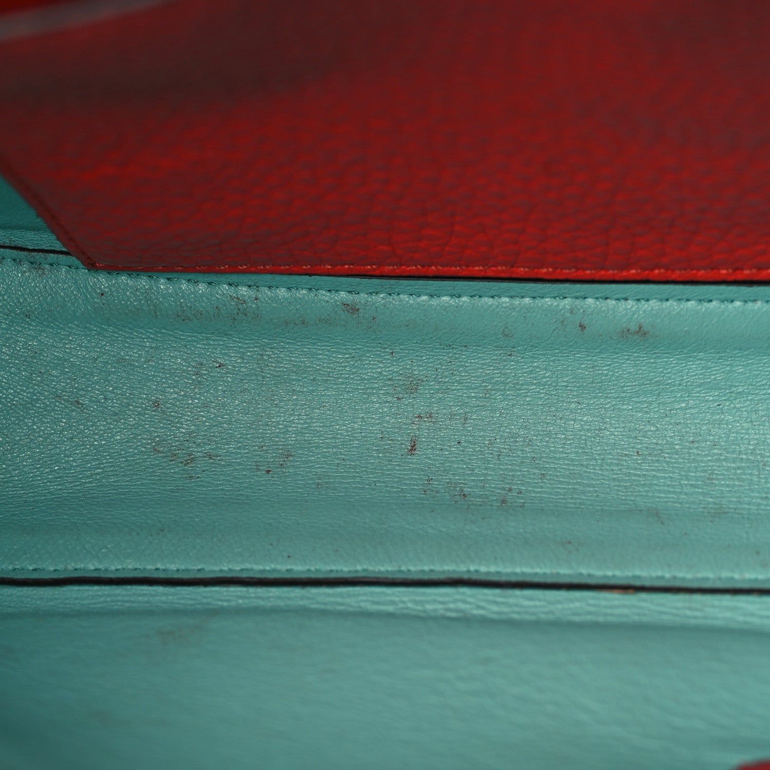 Fendi Cuoio Romano Selleria Large Baguette Papavero 11 of 13