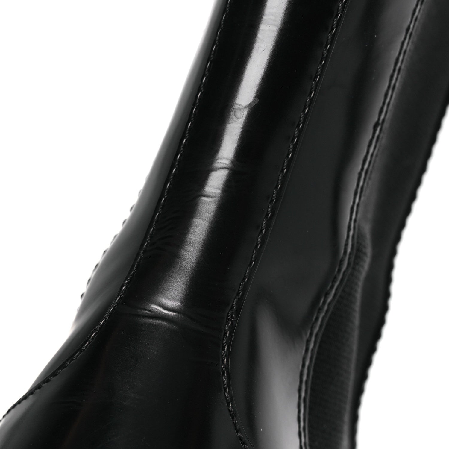 Louis Vuitton Calfskin Record Chelsea Boots 37 Black 12 of 13