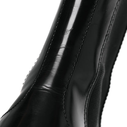 Louis Vuitton Calfskin Record Chelsea Boots 37 Black 12 of 13