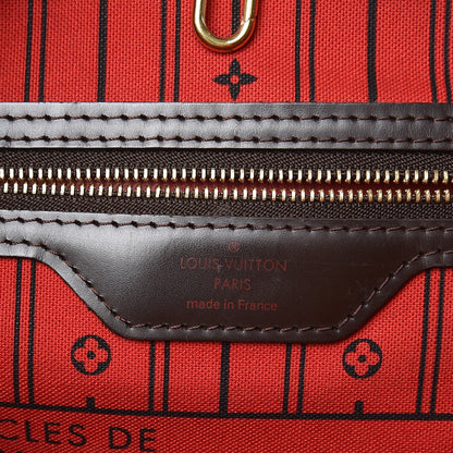 Louis Vuitton Damier Ebene Neverfull MM 6 of 16
