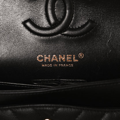 Chanel Caviar Chevron Quilted Small Double Flap Black 6 of 11