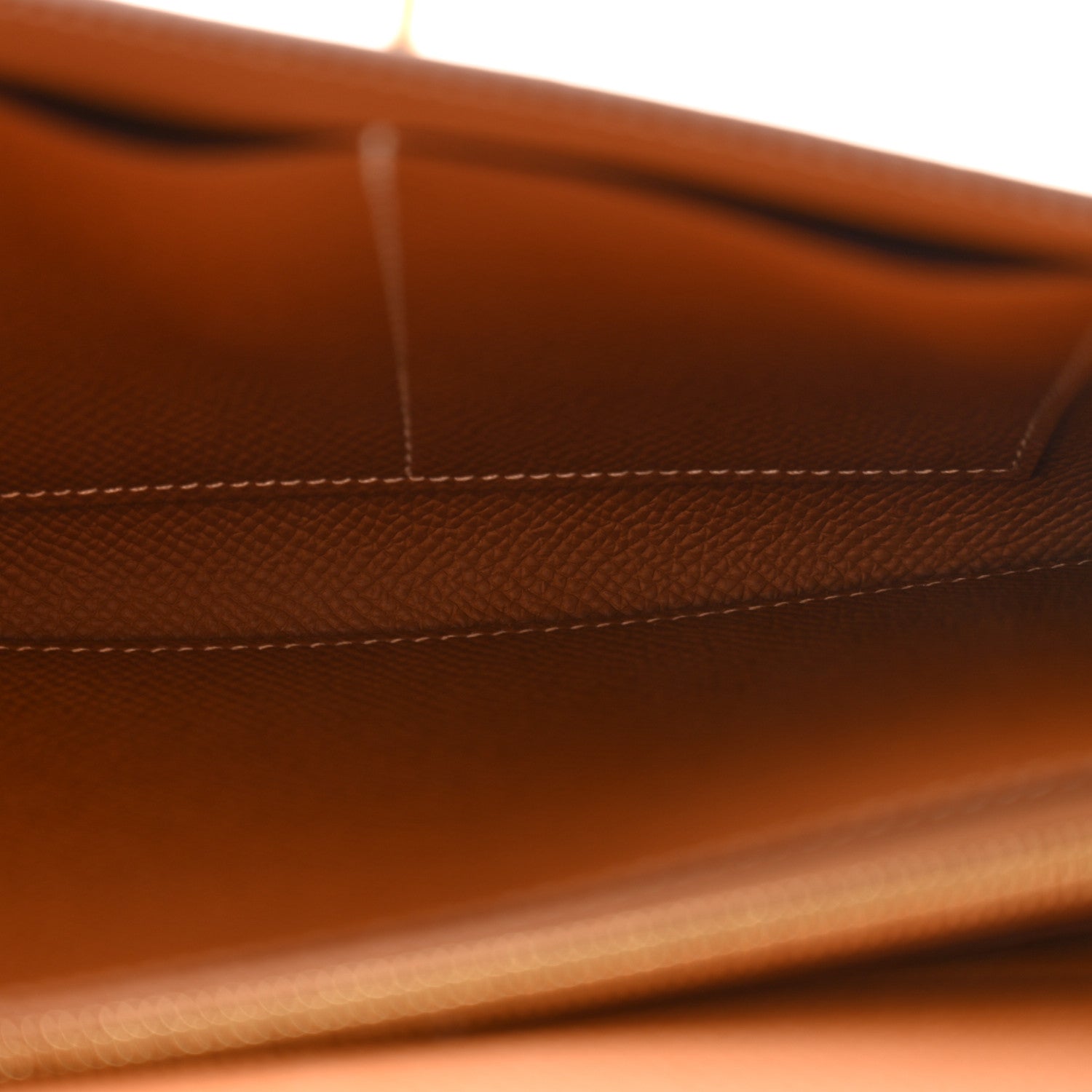 Hermes Epsom Kelly Wallet To Go Gold 5 of 12