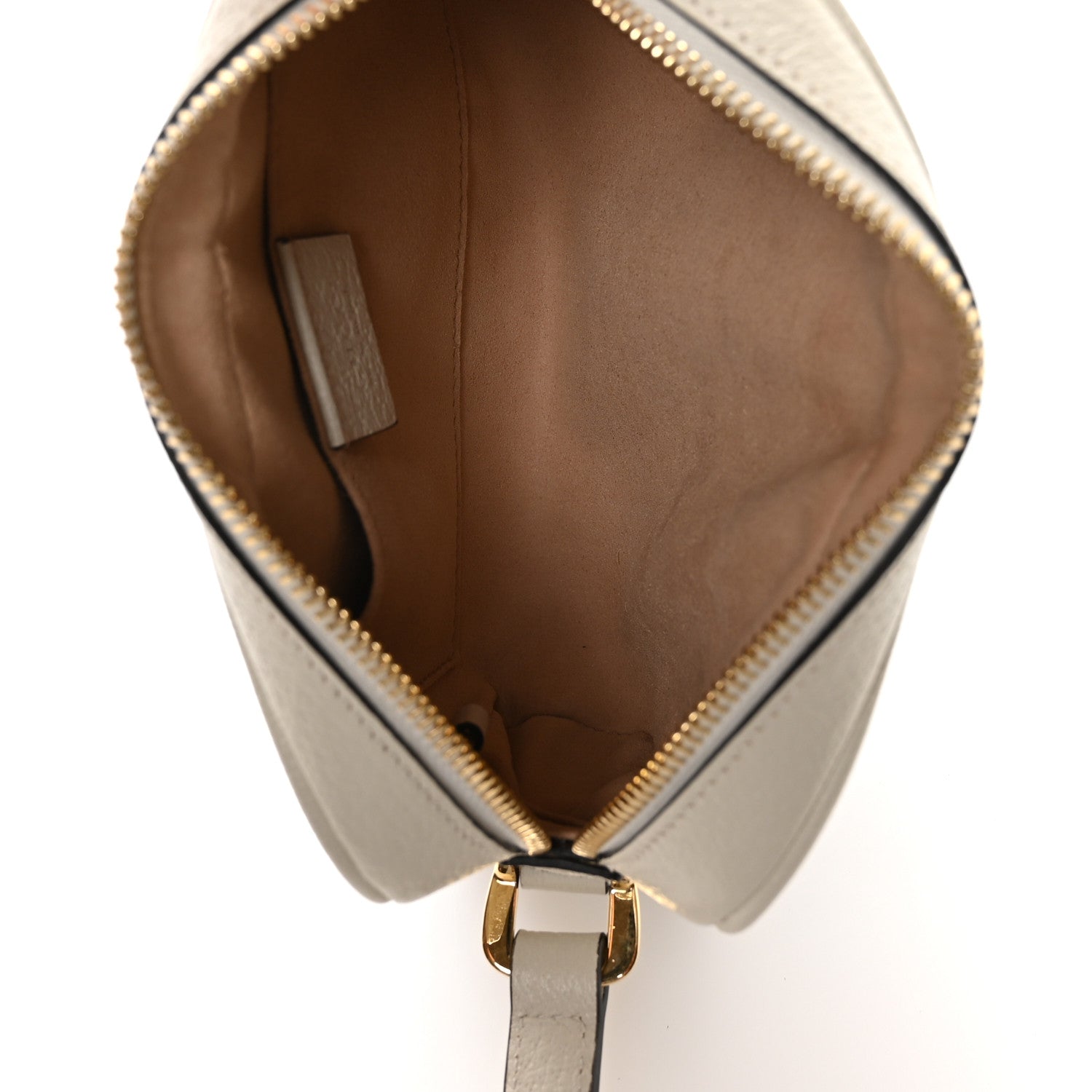 Gucci GG Supreme Monogram Textured Calfskin Web Mini Ophidia Shoulder Bag Beige Ebony Mystic White 5 of 11