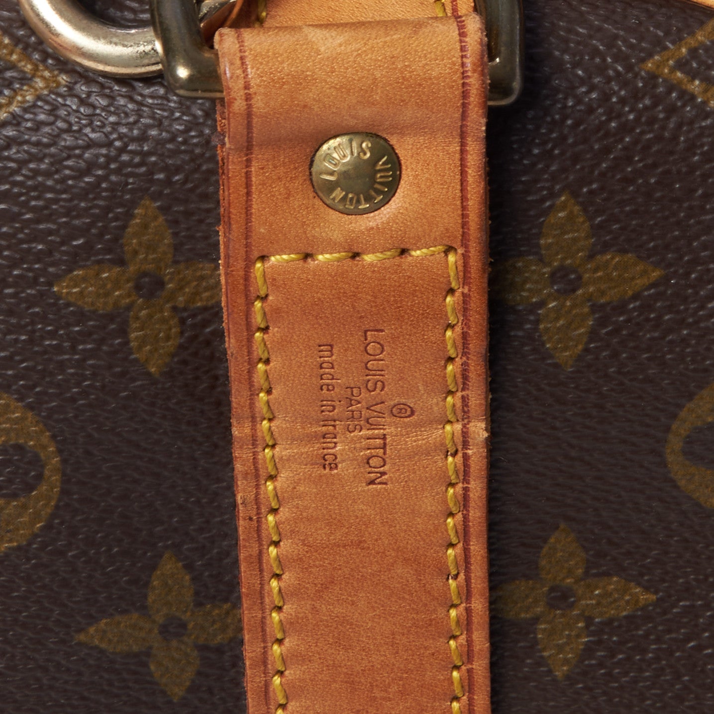 Louis Vuitton Monogram Keepall Bandouliere 55 9 of 10