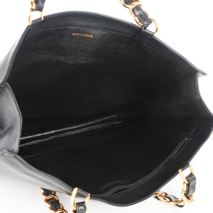Chanel Lambskin Jumbo Shoulder Bag Black 5 of 8